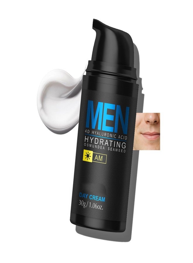 Easilydays Mens Face Moisturizer Cream, 4D Hyaluronic Acid Multi-Level Hydration Facial Moisturizing Cream, Wrinkle for Men with Osmundea Seaweed, Centella Asiatica, Fast Absorbing, Non-Greasy - Image 1